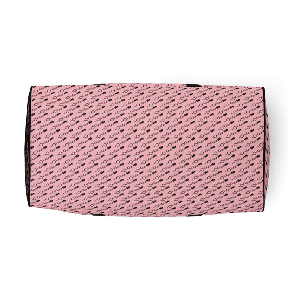 Pink & Black Arrow Maximus-Fitness Duffle bag - Image 5