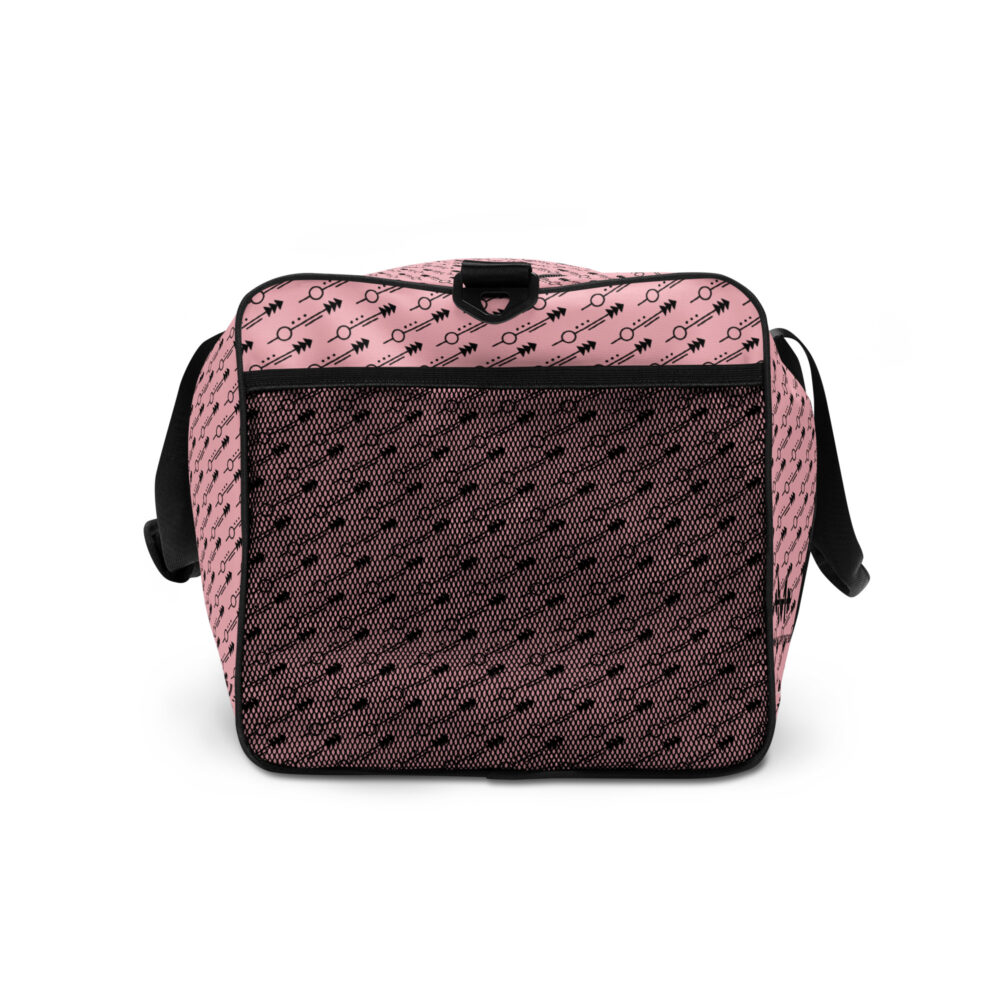 Pink & Black Arrow Maximus-Fitness Duffle bag - Image 8