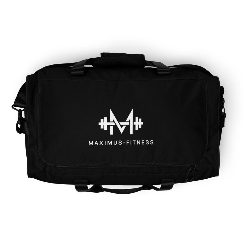 Black Maximus-Fitness Duffle bag - Image 9