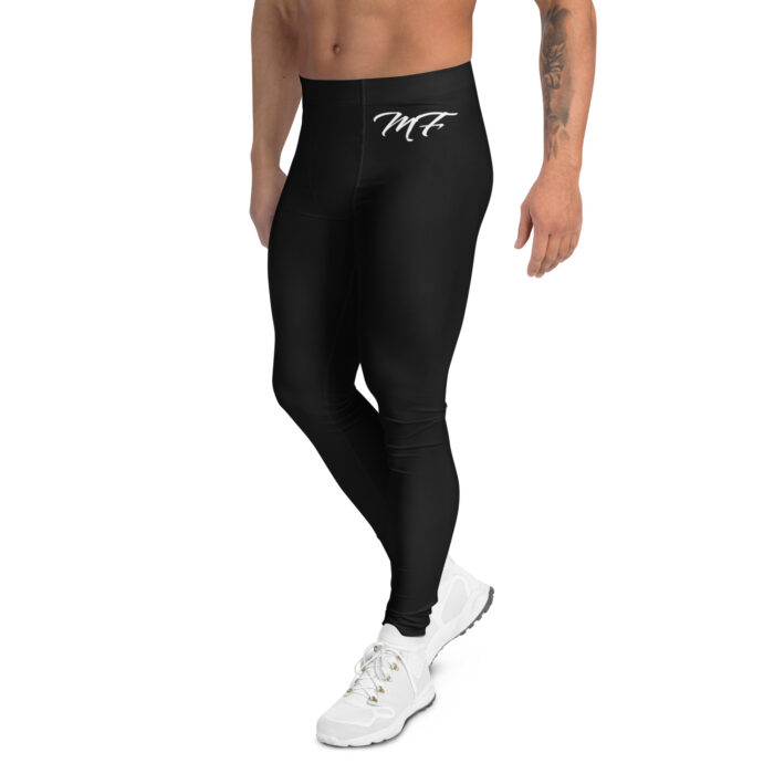 Men's Black Maximus-Fitness Compression Pants
