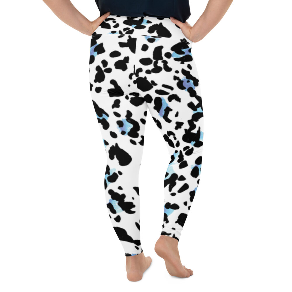 Leopard Maximus-Fitness Plus Size Leggings - Image 2