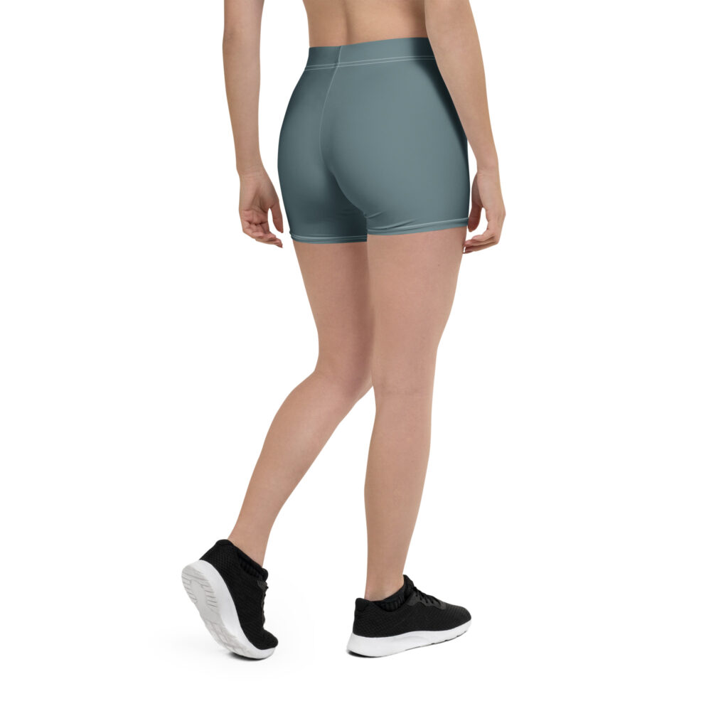 Gothic Blue MF Logo Shorts - Image 3
