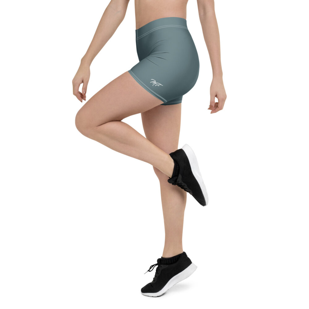 Gothic Blue MF Logo Shorts
