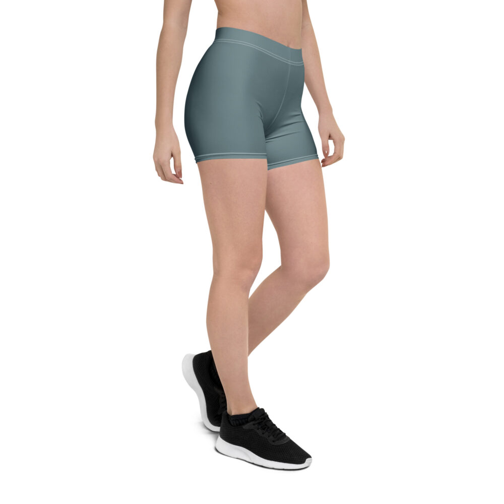 Gothic Blue MF Logo Shorts - Image 6