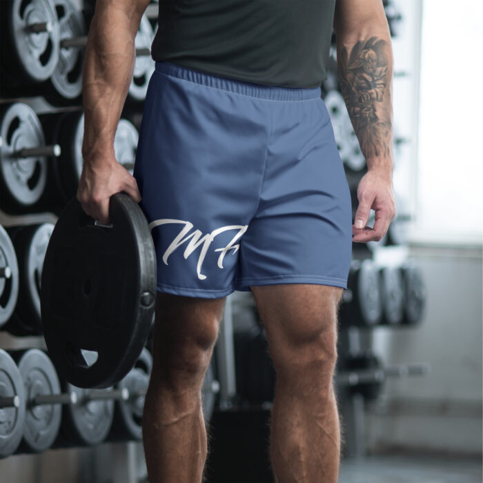 Navy Blue MF Athletic Long Shorts
