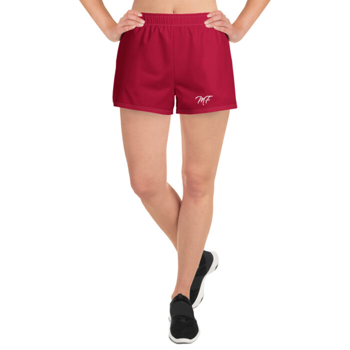 Carmine Red MF Athletic Shorts