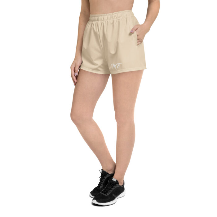 Beige MF Athletic Shorts