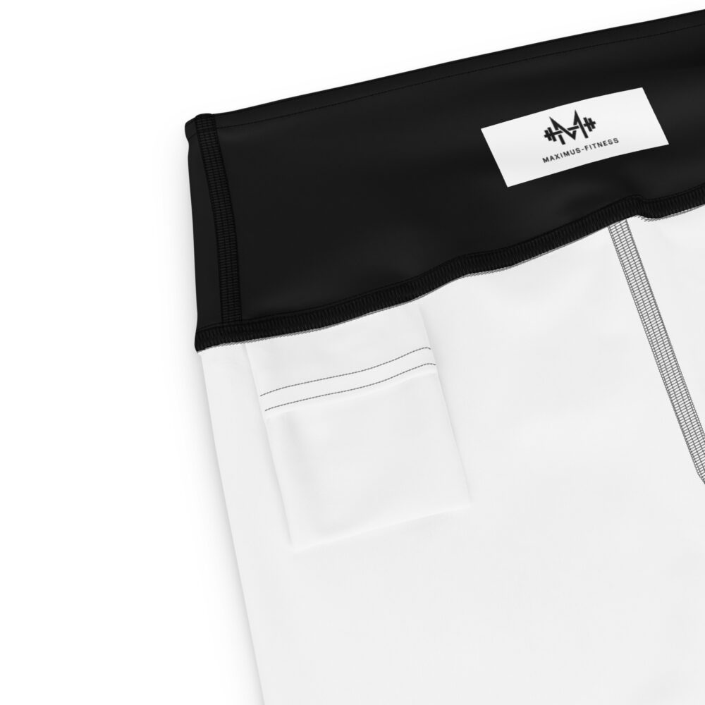 Black MF Yoga Shorts - Image 2