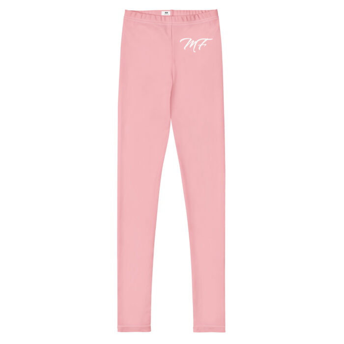 Girls Pink MF Leggings