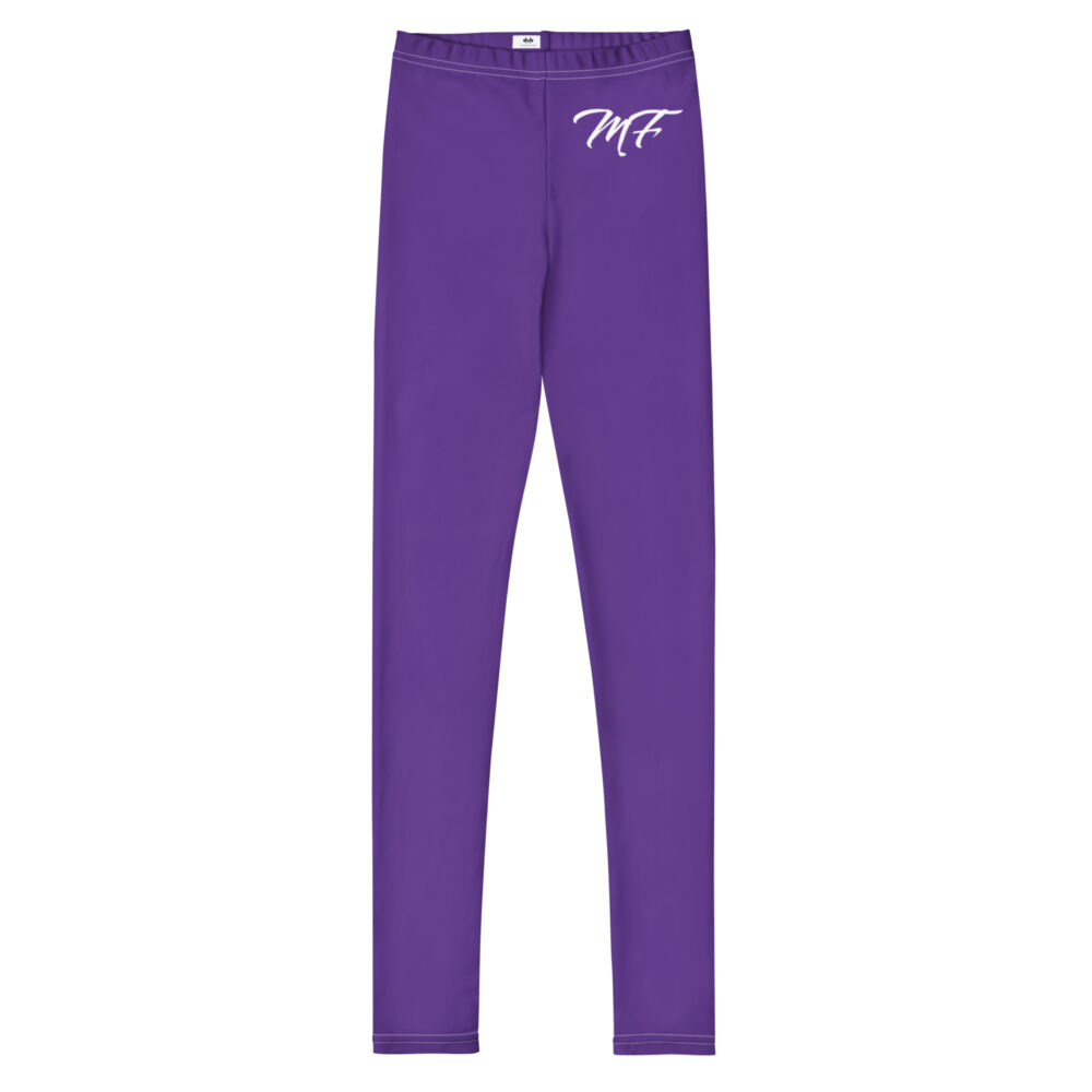 Girls Purple MF Youth Leggings