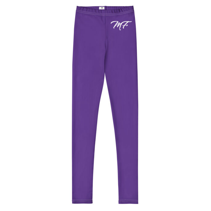 Girls Purple MF Youth Leggings