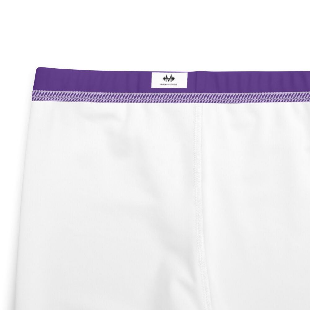 Girls Purple MF Youth Leggings - Image 2