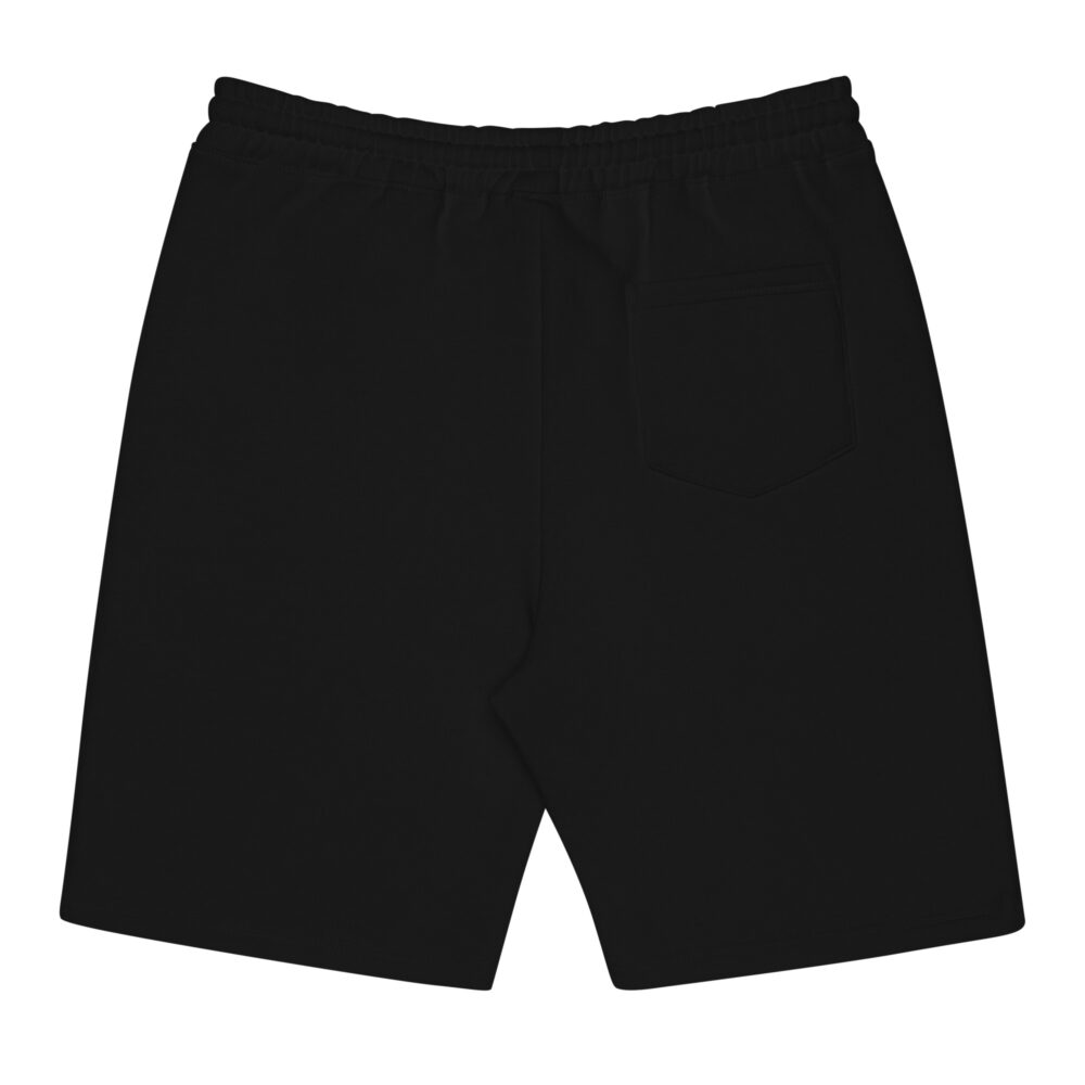 Black & Red MF Men's fleece shorts - Image 2
