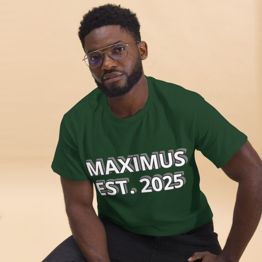 Maximus EST. 2025 Shadow Classic Tee - Image 10