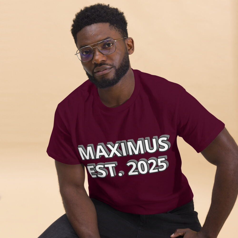 Maximus EST. 2025 Shadow Classic Tee - Image 2