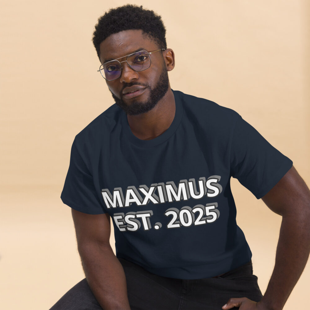Maximus EST. 2025 Shadow Classic Tee - Image 6