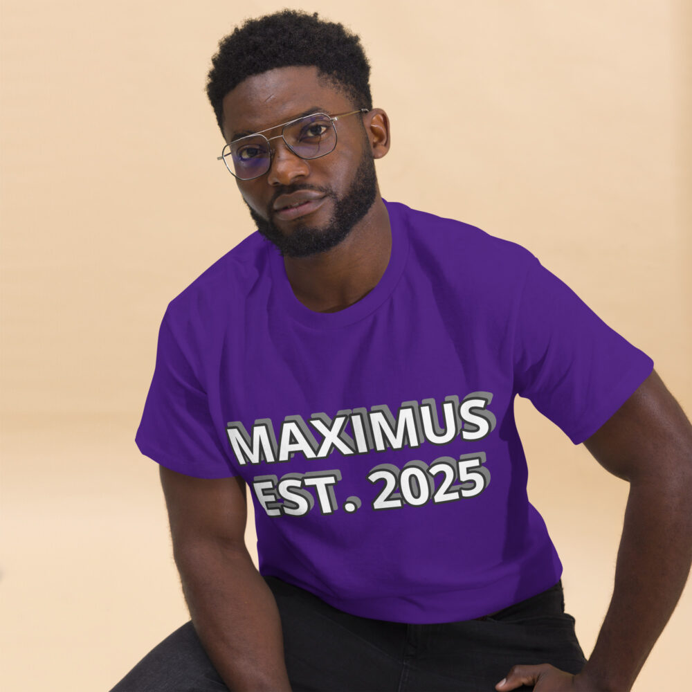 Maximus EST. 2025 Shadow Classic Tee - Image 8