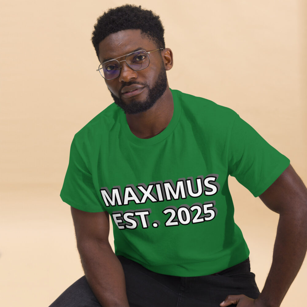 Maximus EST. 2025 Shadow Classic Tee - Image 12