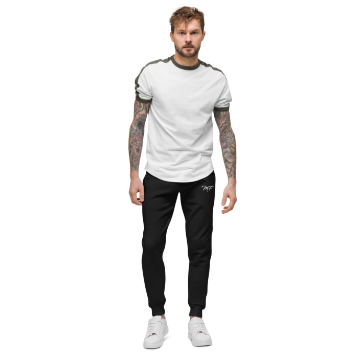 Black White MF Fleece Sweatpants