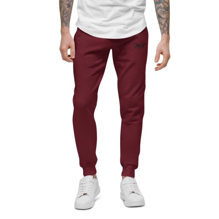 Maroon Black MF Fleece Sweatpants