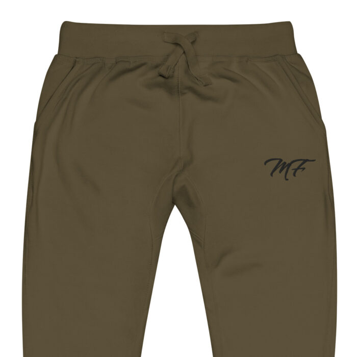 Military Green Black MF Fleece Sweatpants