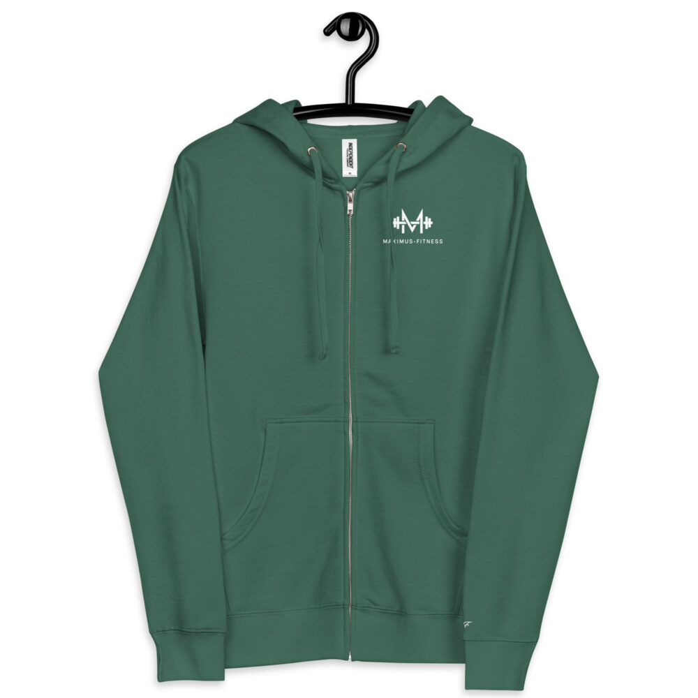Maximus-Fitness Fleece Zip Up Hoodie - Image 7