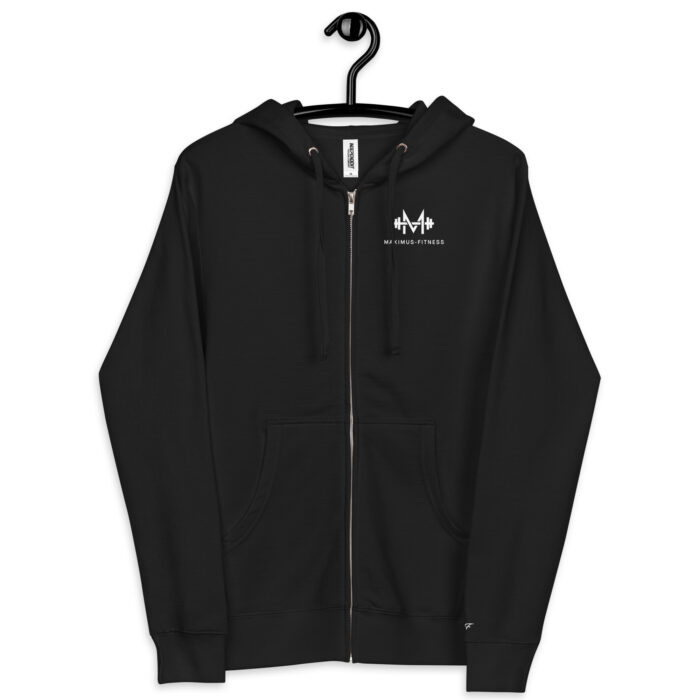 Maximus-Fitness Fleece Zip Up Hoodie