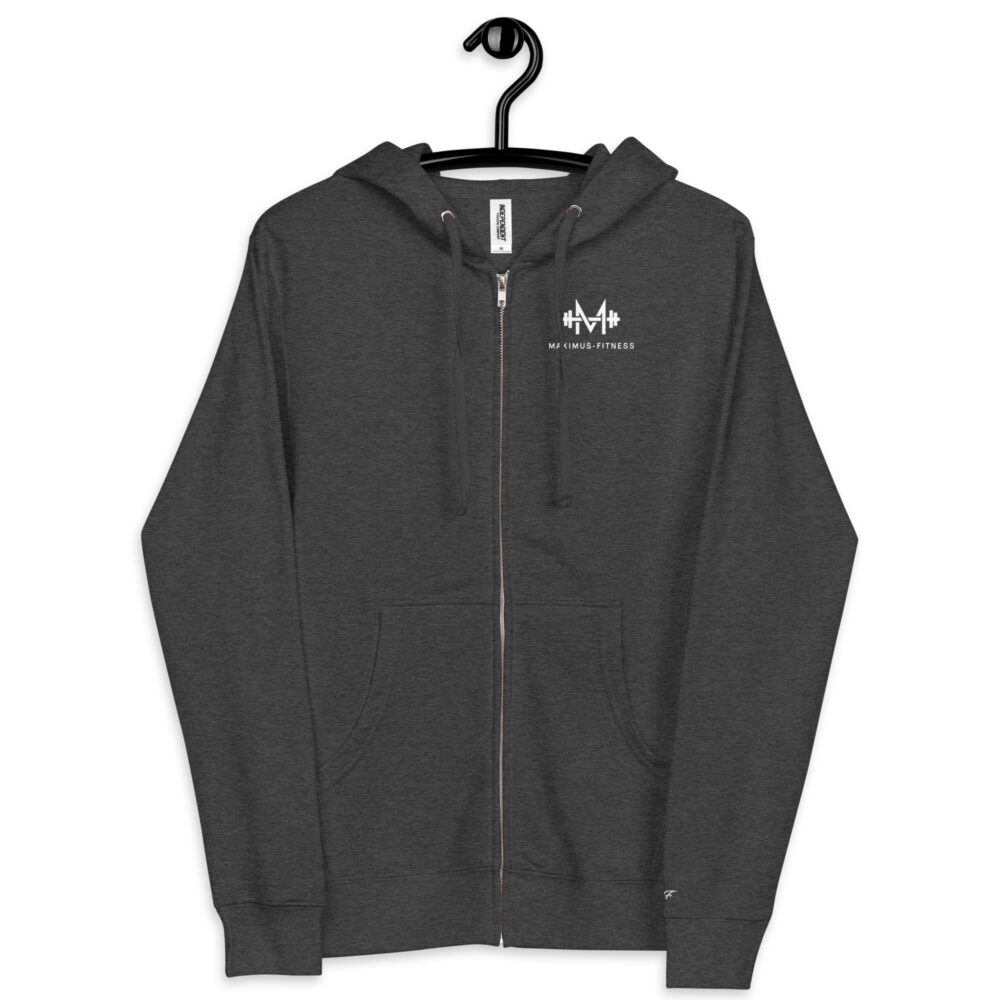 Maximus-Fitness Fleece Zip Up Hoodie - Image 5