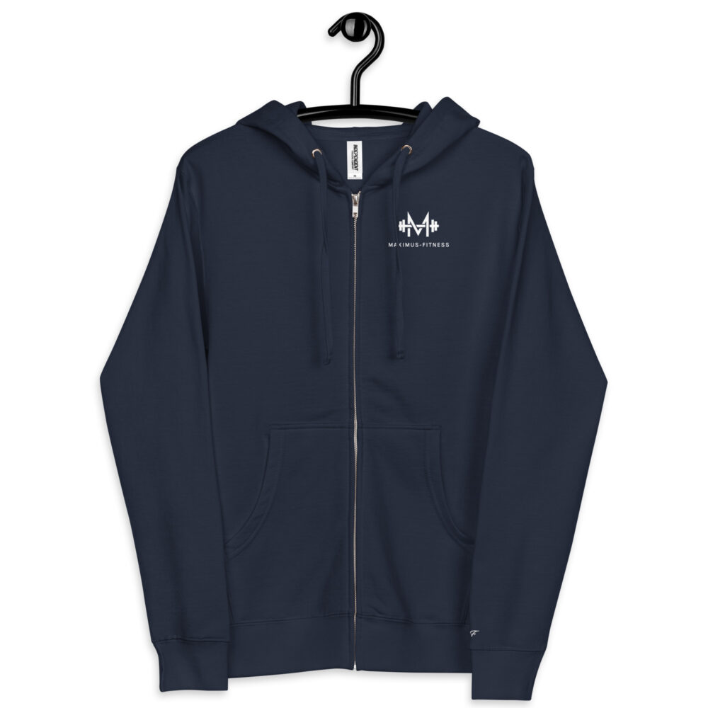 Maximus-Fitness Fleece Zip Up Hoodie - Image 3