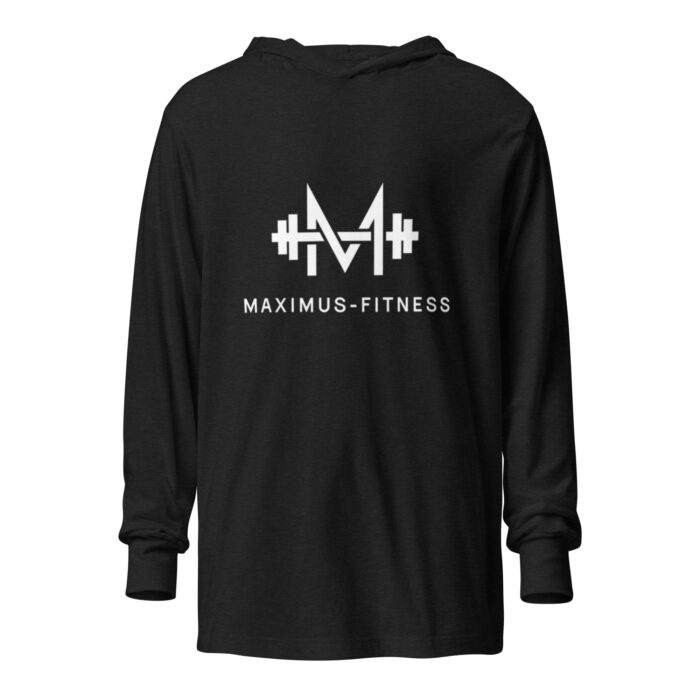 Maximus-Fitness Hooded long-sleeve tee