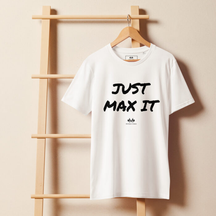 Just Max It Unisex Organic Mid-Light T-shirt