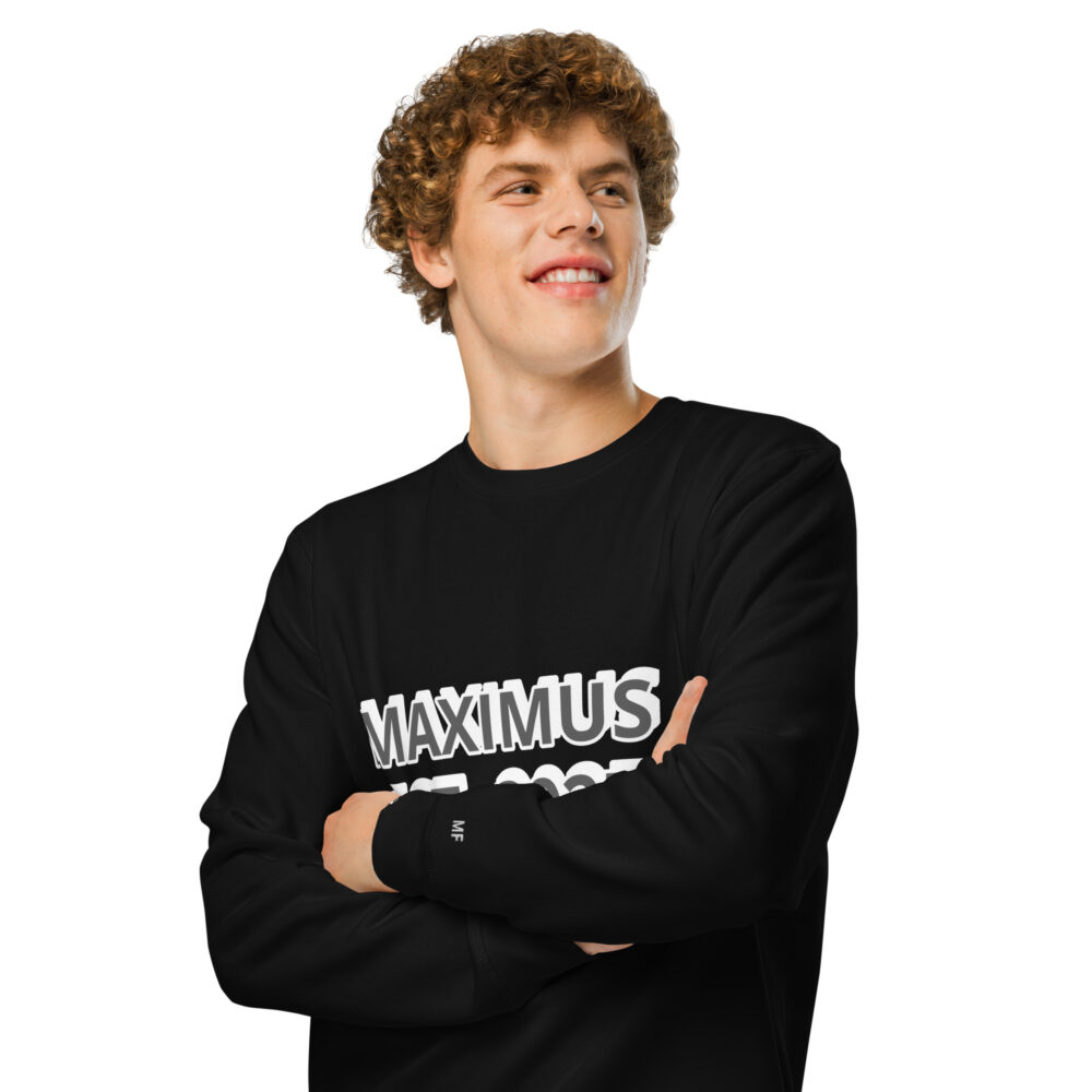 Maximus EST. 2025 Shadow Organic Mid-Weight Sweatshirt - Image 3