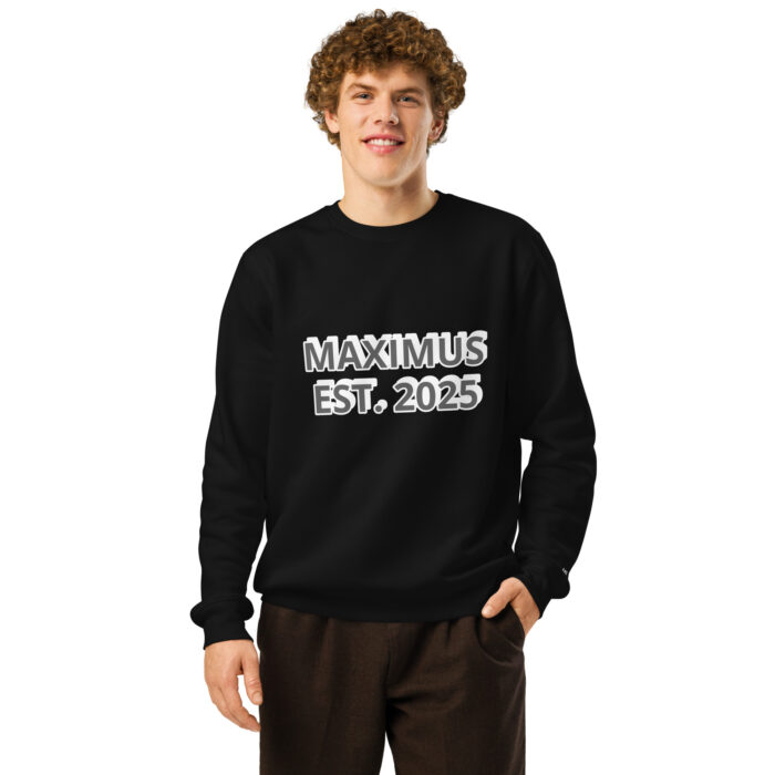 Maximus EST. 2025 Shadow Organic Mid-Weight Sweatshirt
