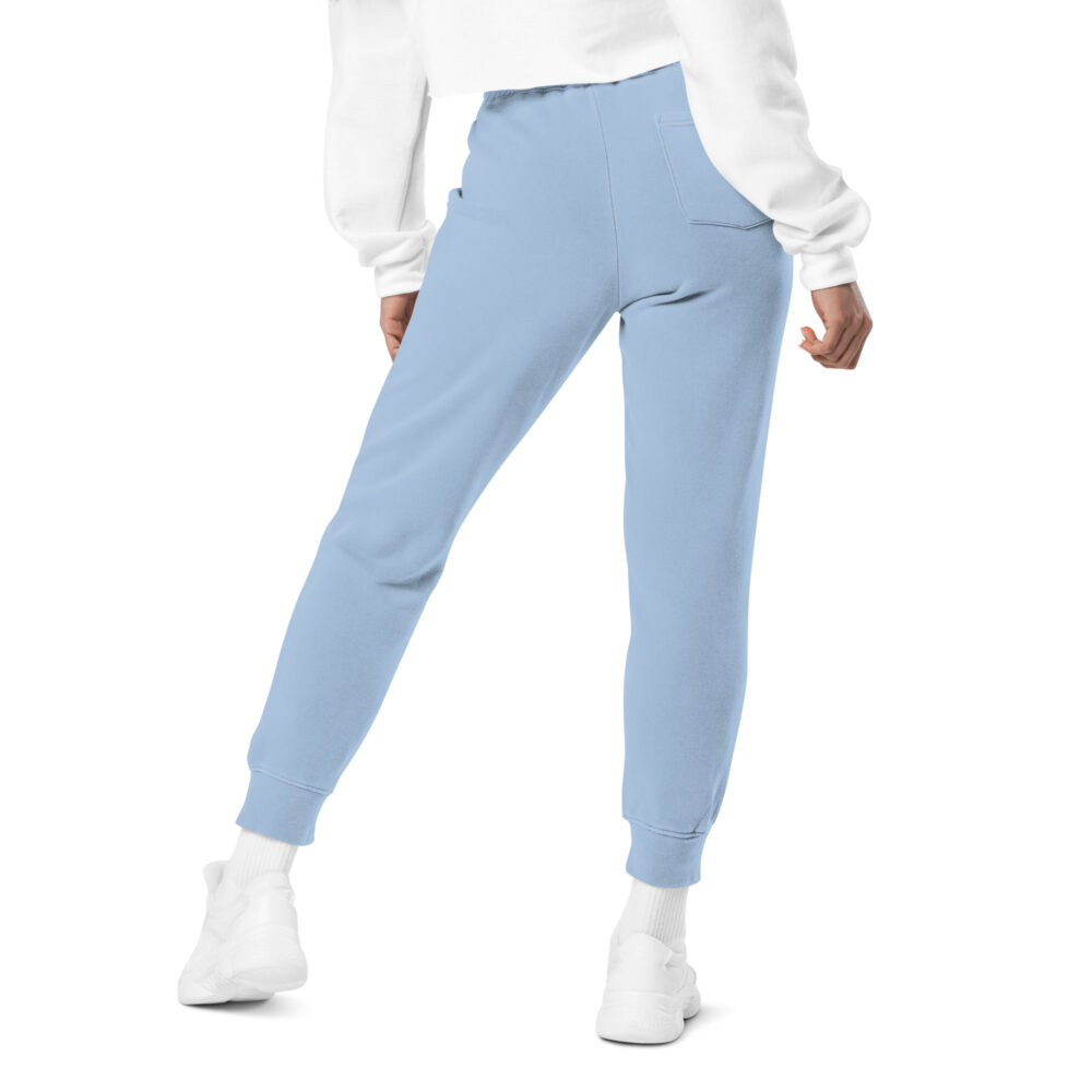 Women Baby Blue MF pigment-dyed sweatpants - Image 2