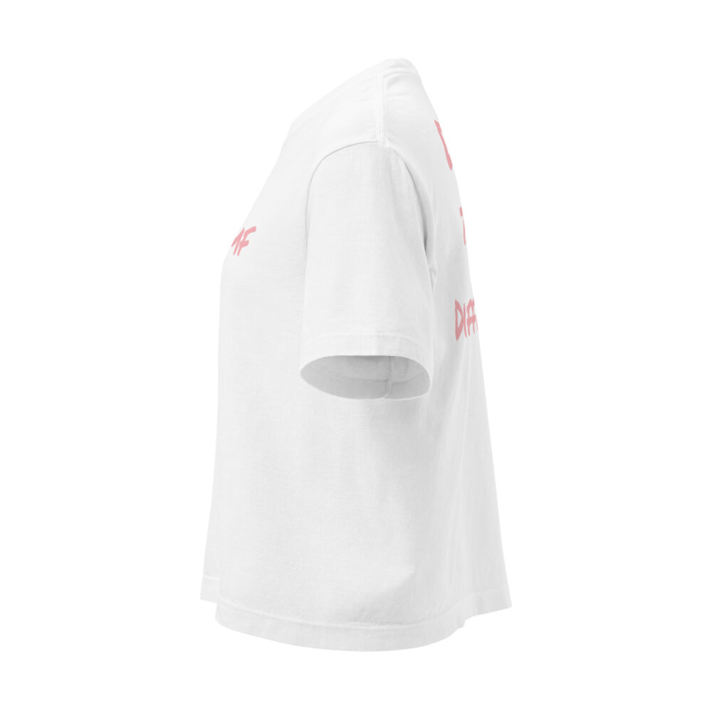 Dare to be Different MF Women’s heavyweight boxy tee - Image 9