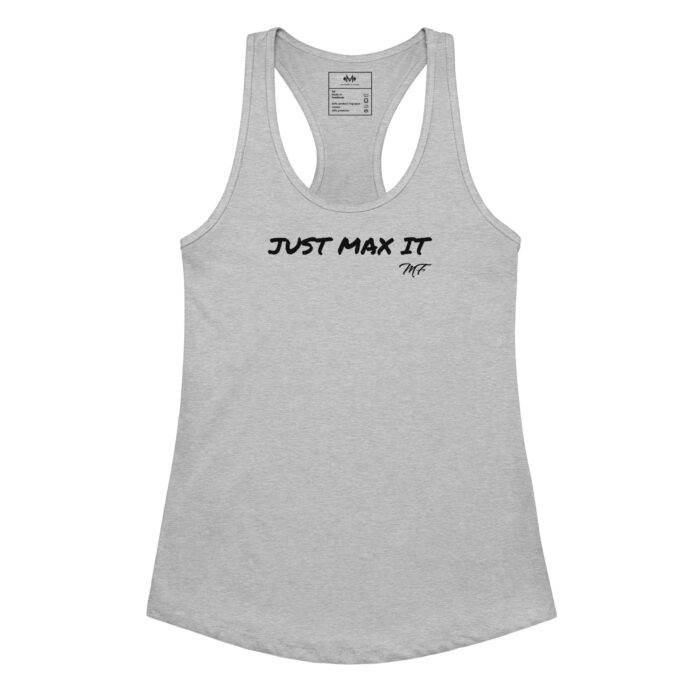 Women’s fitted racerback tank top