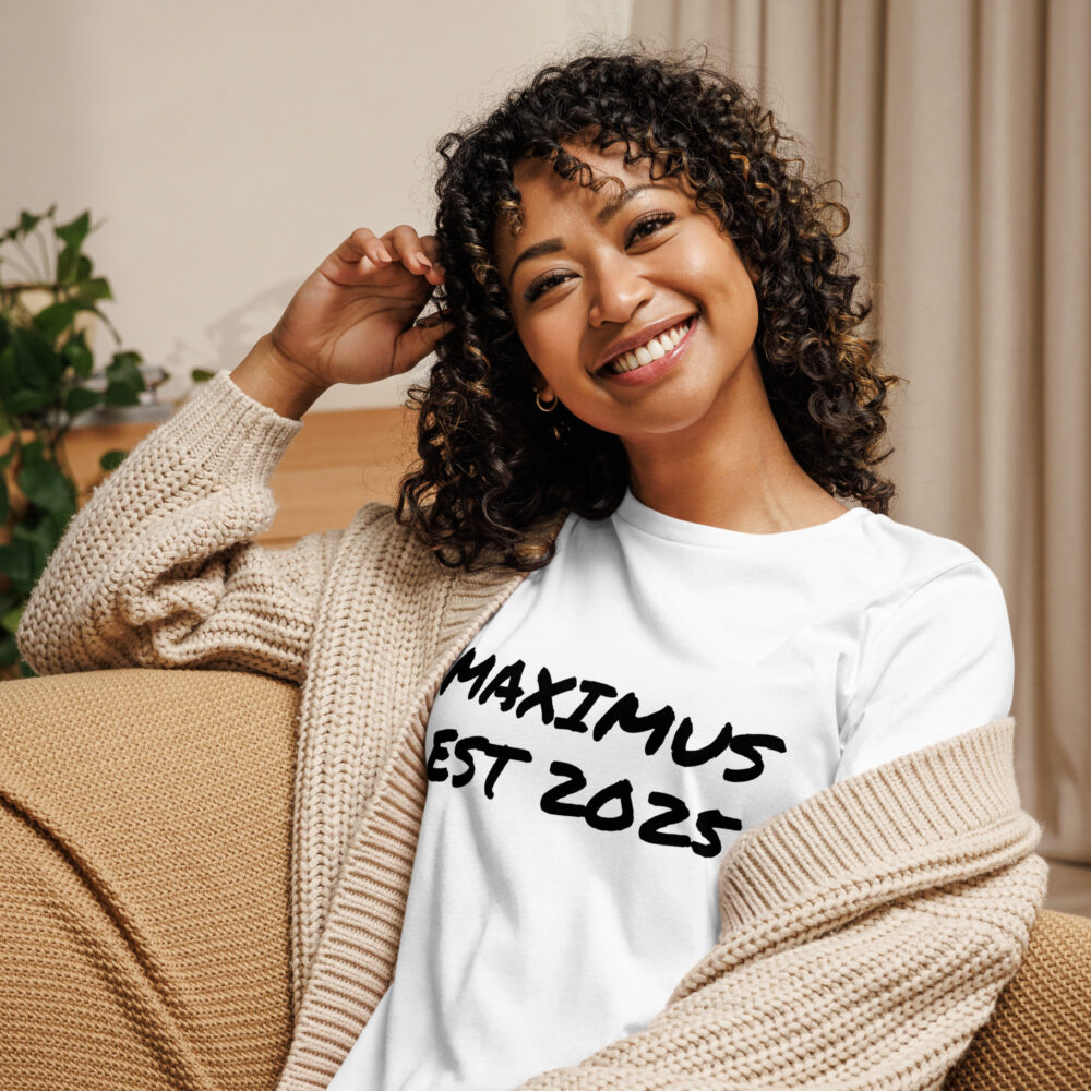 MAXIMUS EST 2025 Women's Relaxed T-Shirt - Image 7