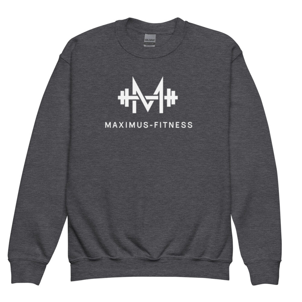 Youth Maximus-Fitness crewneck sweatshirt - Image 5