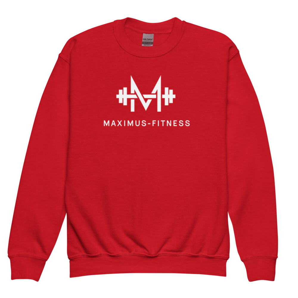 Youth Maximus-Fitness crewneck sweatshirt - Image 4