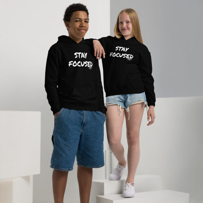 Youth Stay Focused Unisex Heavy Blend Hoodie